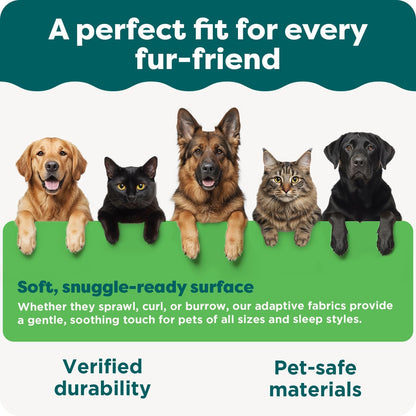 Water-Resistant Reversible Sofa Cover for Pets, Quilted Fabric with Secure Straps, Machine Washable, Large Size, Gray Mist