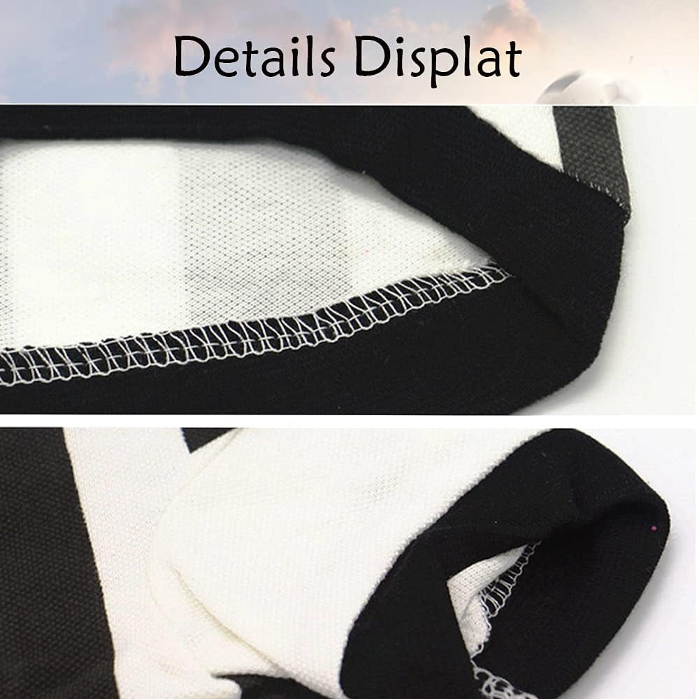 3-Piece Pet Apparel Set for Small Dogs and Cats - Gender-Neutral Outfits for Teacup, French Bulldogs, and Yorkies (XS)